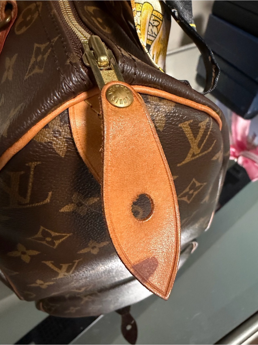 Louis Vuitton Speedy 30 with COA and LV Dusty - Picture 4 of 16